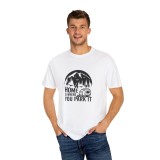 Tricou personalizat VanLife, pentru rulotisti, camperi, barbati, alb, marimea M