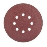 Disc Abraziv Prindere Arici Cu Gauri 125Mm, #100 Granulatie , Gauri 8 A / Set 5 Bucati