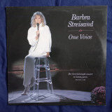 Barbra Streisand - One Voice _ vinyl,LP _ CBS, Europa, 1987 _ NM / VG+, VINIL, Pop