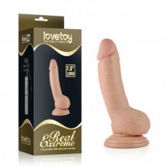 Vibrator cu ventuza Real Extreme 18 cm foto