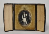 Rama veche cu fotografia lui Petrache Lupu de la Maglavit - cca.1935