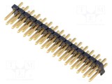 Conector şiruri pini tată 15 PIN 2,54mm aurit THT SAMTEC