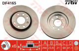 Disc frana OPEL TIGRA TwinTop (2004 - 2016) TRW DF4165