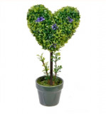 Cumpara ieftin Bonsai artificial decorativ, Design Inima, 25 cm, Oem