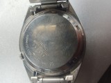 Ceas Vintage Seiko 5 Automatic 7009-3040, Cadran Alb &bdquo;Grid / Carouri&rdquo;