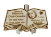 Cadou Invatatoare/Educatoare Personalizat cu Poza si Text (14x11cm) - Lemn, Gravat, Unicat. Atentie Deosebita! Cadou pt. Doamna Invatatoare