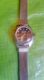 363B-P-Ceas dama Remington ELECTRA vechi mecanic aurit stare buna nefunctional.