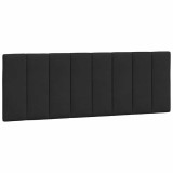 Cumpara ieftin Perna tablie de pat, Hanko, negru, 120 cm, catifea