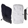 Parasolar Auto tip umbrela pentru parbriz, dimensiune 65 x 110 cm, culoare neagra, AVEX