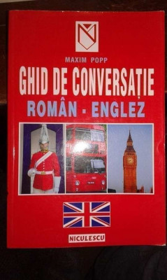 Maxim Popp - Ghid de conversatie roman-englez (2000) foto