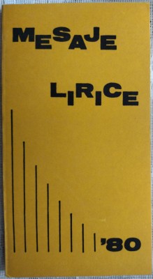 MESAJE LIRICE/TIMIS 1980(Nicolae Bara/Gh.Drinovan/Marius Munteanu/Monica Rohan+) foto