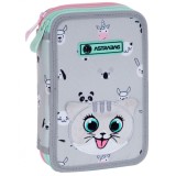 Penar cu 2 fermoare, AstraBag, Cute Kitty