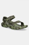 Teva sandale Hurricane Drift Huemix barbati, culoarea verde, 1135410
