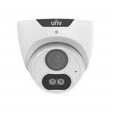 Camera de supraveghere AnalogHD 2MP WL 40m lentila 2.8mm ColourHunter microfon - UNV UAC-T122-AF28M-W SafetyGuard Surveillance
