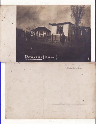 Straoani , Straoane ( Focsani, Vrancea)-tipuri, port popular- militara WWI, WK1 foto