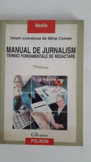 Manual de jurnalism -M. Coman - 1997 foto