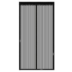 Plasa anti-insecte, cu inchidere magnetica, latime 80-100cm, inaltime 210-220cm, negru