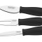 Set 3 accesorii feliat, inox, maner din polipropilena ProChef Cookware