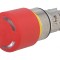 Comutator de Siguranță 22mm Roșu IP67 2 Puncte