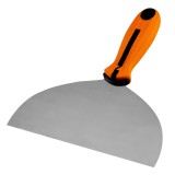 Spaclu pentru zidarie 200 mm din otel inoxidabil, cu maner bi-material