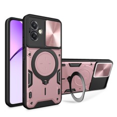 Husa pentru oppo a40 4g / a60 5g - guard pro, pro anti-spy, rose gold foto