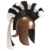 VidaXL Coif războinic grec, antichizat, jocuri pe roluri, arămiu, oțel 286231