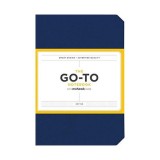 Go-To Notebook with Mohawk Paper, Midnight Blue Dotted : (Dotted Notebooks, Notebooks with Dots, Blue Notebook)