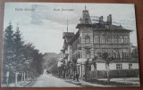 Carte postala, Baile Govora, Hotel Stefanescu, 1923