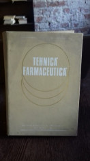 Tehnica Farmaceutica - Ionescu Stoian foto