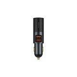Incarcator bricheta auto Baseus CCBT-D0G Share Together 2x USB Output 5V /3A 1x bricheta auto total output 120W gri