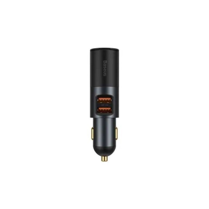 Incarcator bricheta auto Baseus CCBT-D0G Share Together 2x USB Output 5V /3A 1x bricheta auto total output 120W gri