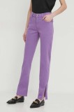 Sisley jeansi femei high waist