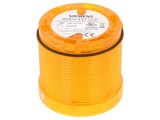 Semnalizator Luminos LED Galben 24VDC/24VAC IP65 &Oslash;70x65.5mm