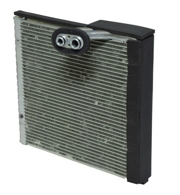 Evaporator aer conditionat Toyota Hilux, 2016- motor 2.4 D, 2.8 D, diesel, full aluminiu brazat, 275x250x38 mm, iesire 15, 3 mm, intrare 18, 1 mm, te foto