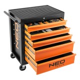 Dulap de atelier, 5 sertare + 117 scule NEO TOOLS 84-214-6 HardWork ToolsRange