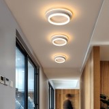 Cumpara ieftin Lustra LED rotunda, 30W, alba, 3000K/4000K/6000K