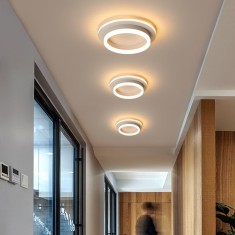 Lustra LED rotunda, 30W, alba, 3000K/4000K/6000K
