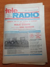 revista tele radio 30 octombrie - 5 noiembrie 1983