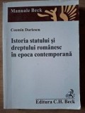 Istoria statului si dreptului romanesc in epoca contemporana- Cosmin Dariescu
