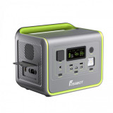 Cumpara ieftin Statie de incarcare portabila Fossibot F800 Verde, 800W, 512Wh, Ecran LCD, Protectie BMS, 8 iesiri, Lanterna LED, SOS