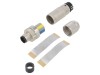 Conector M12 PHOENIX CONTACT 4 PIN IP67 SACC-M12MSD-4PLSHP Cod D Ethernet Cat 5 Push-Lock