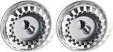 Set 2 Site Chiuveta Inox 80mm Argintiu Universal