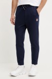 Fila pantaloni de trening Lobbes barbati, culoarea albastru marin, neted, FAM0922