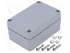 Carcasa aluminiu, 66mmx100mmx46mm, IP66, IP67, FIBOX - 7811080