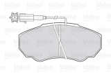 VALEO 301568 FIRST set placute frana,frana disc
