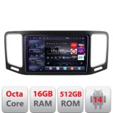 Navigatie VW Sharan 2011-2020 Edotec Kit-SHARAN 8 core QLED 2K 16+512 360 Android Waze USB Navigatie Internet Youtube Radio CarStore Technology