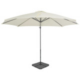 Cumpara ieftin Umbrelă de soare de grădină, bază portabilă, nisipiu
