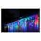Instalatie de Craciun 8 m x 0.7 m Perdea Franjurata Multicolora, 252 leduri, 9012RB