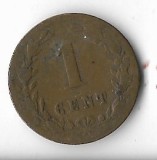 Moneda 1 cent 1882 - Olanda, cotatii bune!, Europa, Cupru (arama)