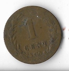 Moneda 1 cent 1882 - Olanda, cotatii bune! foto
